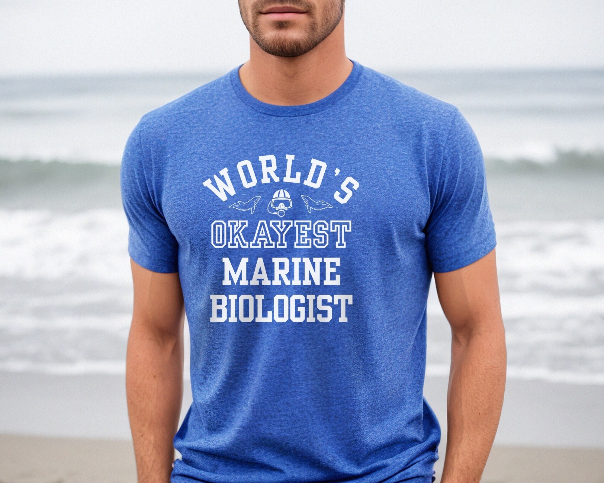 World's Okayest Marine Biologist T-Shirt World's Okayest Marine Biologist T-Shirt