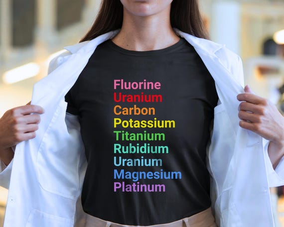 Subversive Chemistry Shirt, Subtle Fuck Trump Tee, Funny Science T-Shirt, Nerdy Gift for a Scientist, STEM Educator, Liberal Geeky Activist