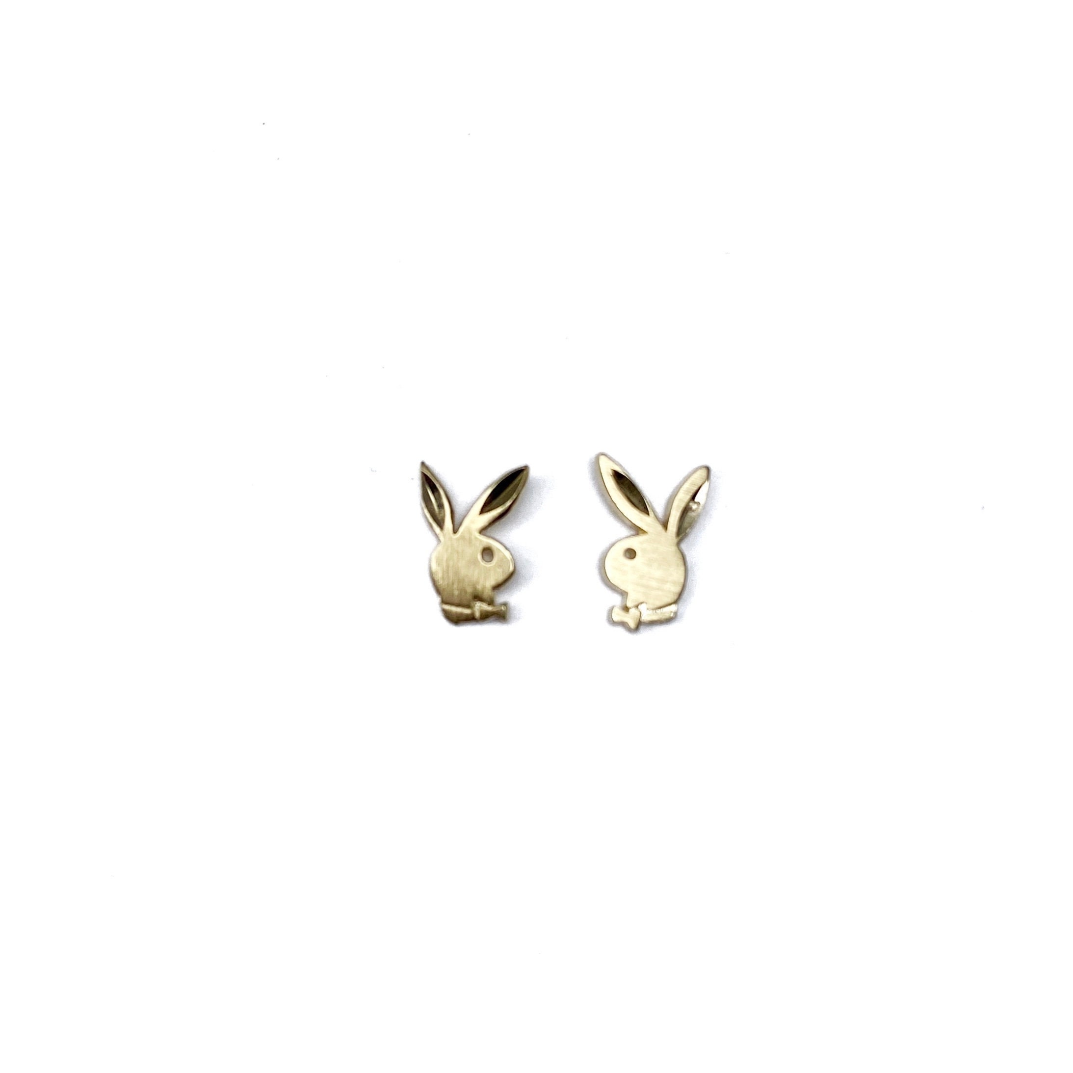 14k gold playboy bunny barbell - munimoro.gob.pe