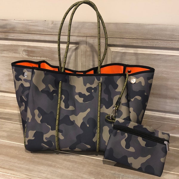 Camo Tote Bag - Etsy