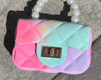 Custom Bag Designs Nicole Bag Gold Sunshine Hand Painted Handle Bag –  Little Miss Muffin Children & Home