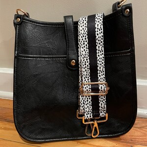 Crossbody Bag W/ Trendy Guitar Strap Magnetic Closure Adjustable ...