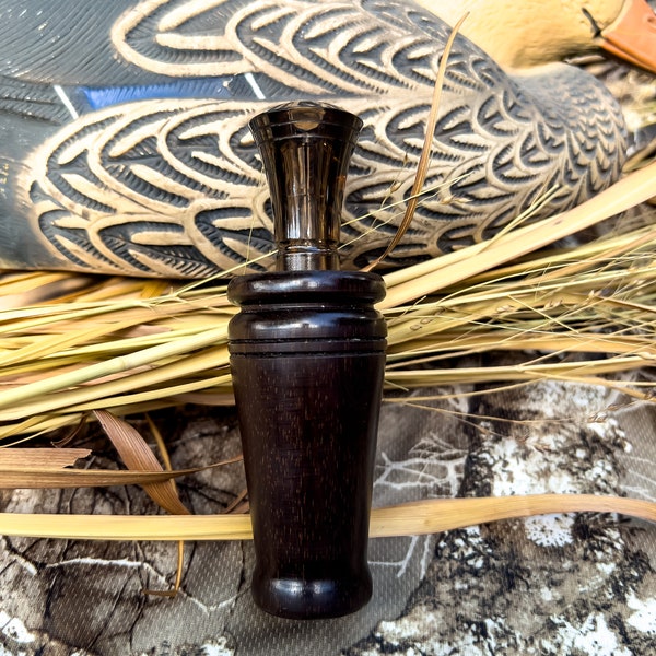 Duck Call, Brazilian Ebony Duck Call, Wild Game Call