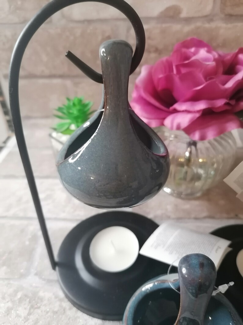 Hanging Tear Drop Wax Melt Burner Wax Burner or Oil Burner 3 Etsy
