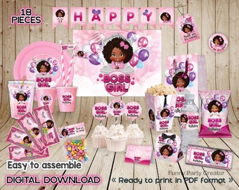 boss baby baby shower theme for girl