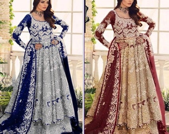 pink pakistani dresses