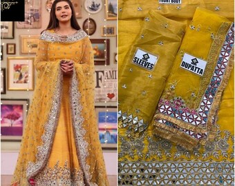 mehndi suits design