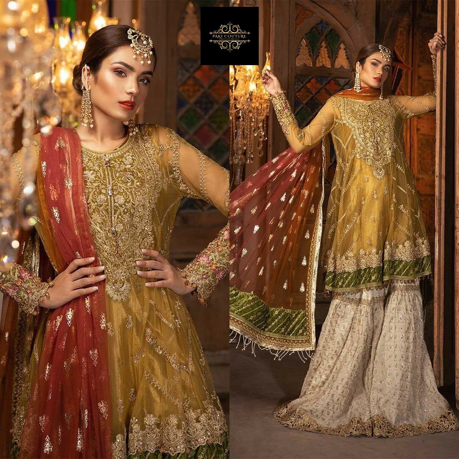 stitched pakistani dresses