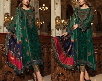 Details about Indian Bollywood Pakistani Salwar Kameez Maria B Designer Anarkali Wedding Suits Details about Indian Bollywood Pakistani Salwar Kameez Maria B Designer Anarkali Wedding Suits
