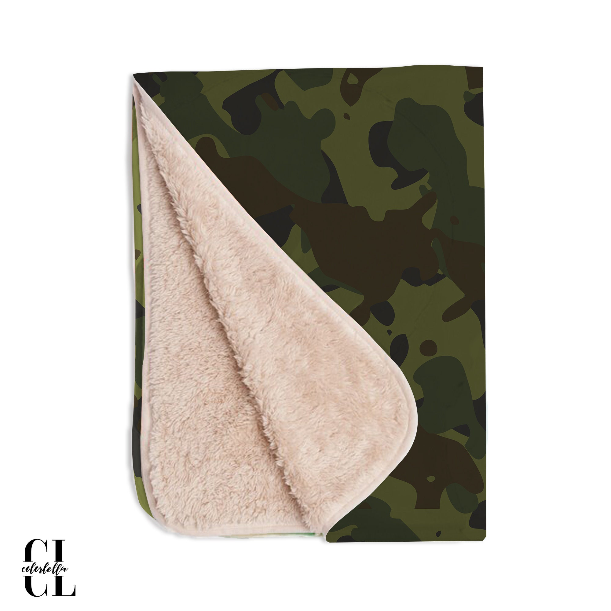 Milestones Camo Baby Blanket Personalized Camouflage Blanket - Etsy