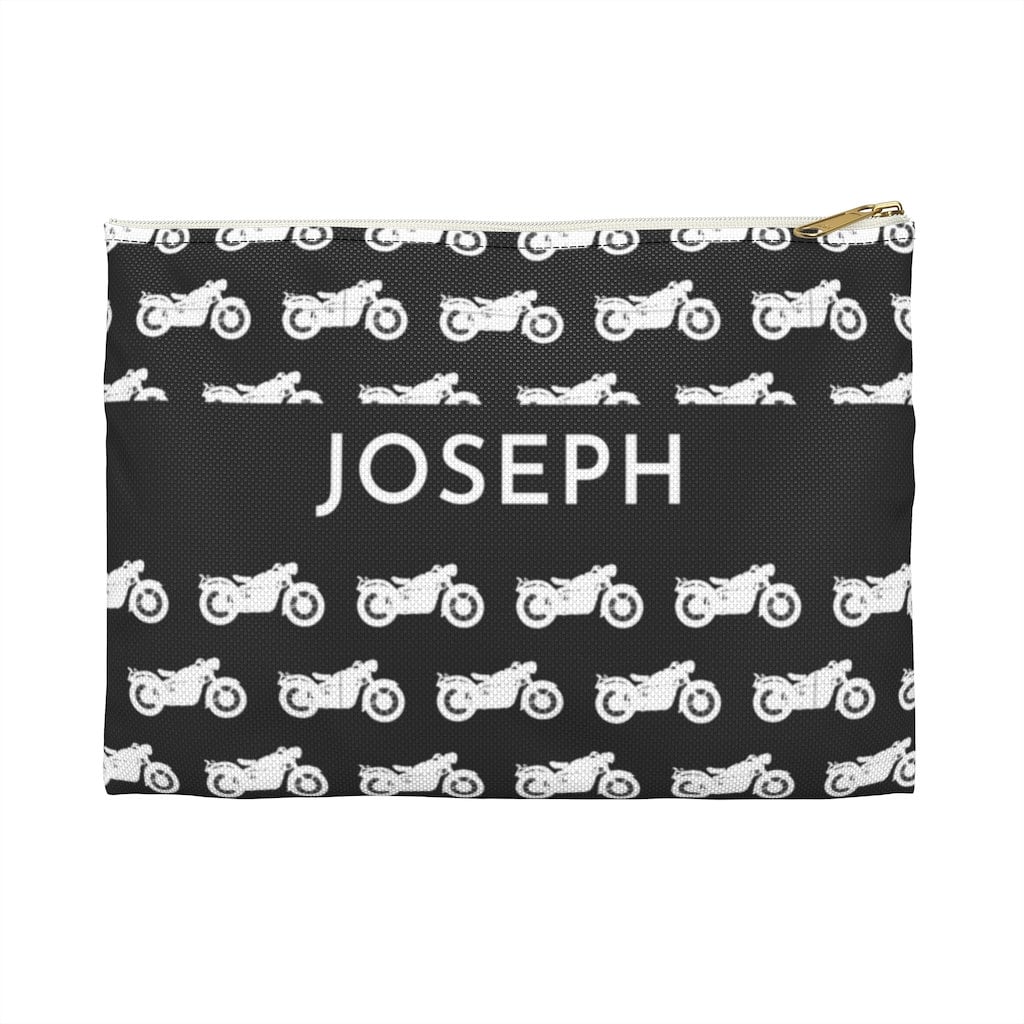 Motorbike Pencil Case Bike Pencil Pouch Biker Lover Etsy UK