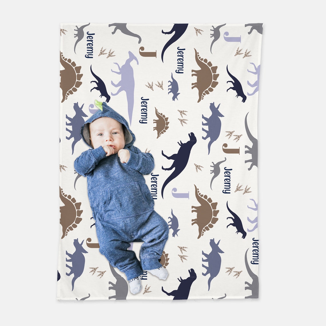 Dinosaur Swaddle Blanket Dino Theme Blanket Jersey Swaddle Etsy UK