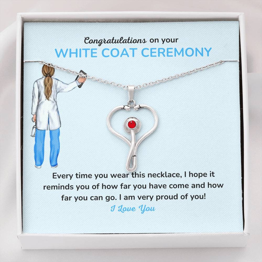 White Coat Ceremony Gift Love Knot Medical School Graduation Graduation Gift For Doctor Medical Student Ceremony New Doctor Residency