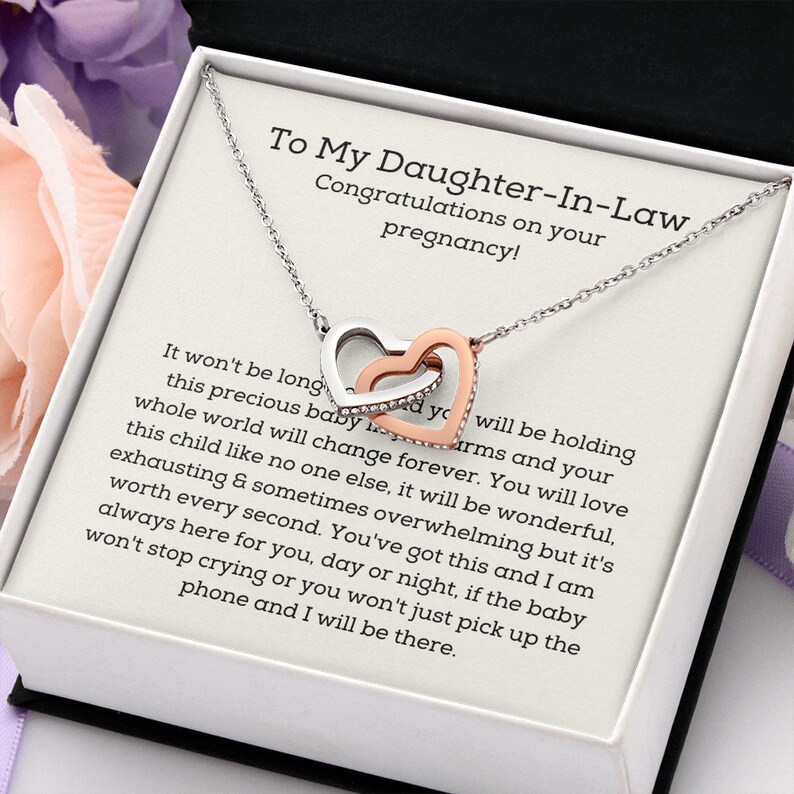 To My Daughter in Law Pregnancy Gift for Daughter in Law New Etsy
