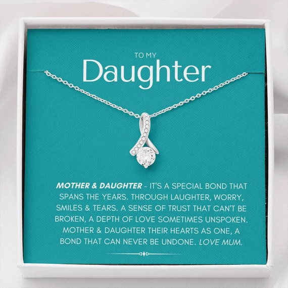 Mother Daughter Bond Necklace to My 