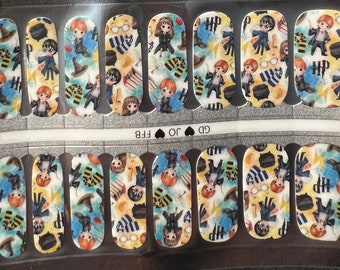 100% Nail Polish Strips Wizard Characters