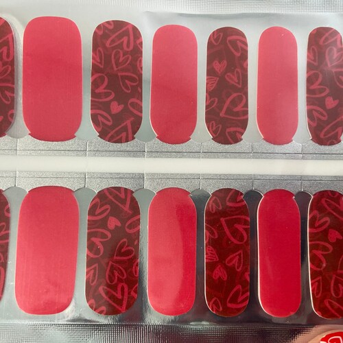 Adult 100 Nail Polish Strips Exclusive Ohana Etsy