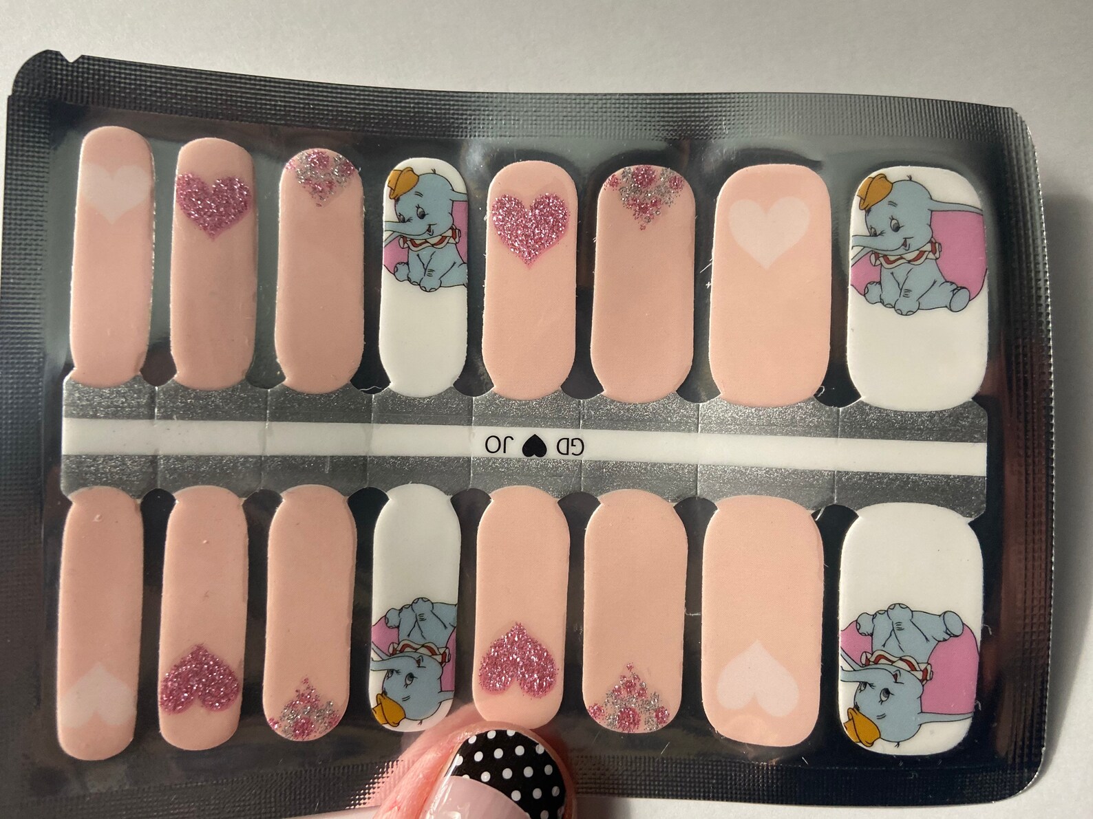 Adult 100 Nail Polish Strips Exclusive Dumbo Adult Etsy