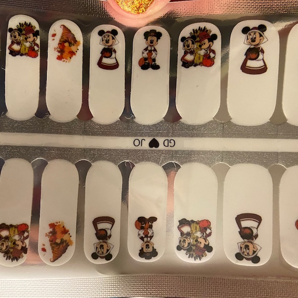 Mickey Nail Polish Etsy