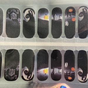 Adult 100% Nail Polish Strips Exclusive NBC Halloween