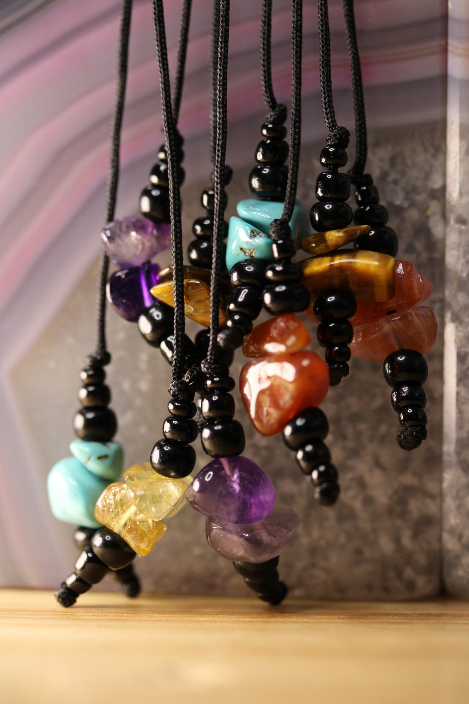 Beaded Bookmark String Bookmark Book Thong Natural Etsy