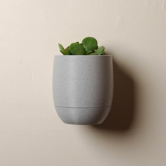 Wall Planter with Drip Tray - Simple Cup