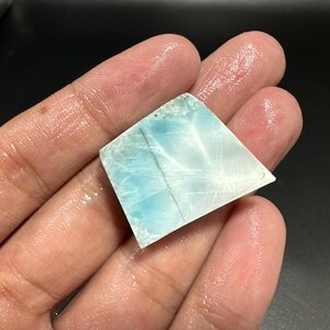 Top Quality Natural Larimar Rough, Larimar Gemstone Slice, Loose Sky Larimar Raw, Larimar Slab, Larimar Rock, Larimar Crystal, Large Larimar