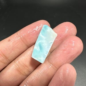 Fijne kwaliteit natuurlijke larimar ruw, larimar edelsteen schijfje, losse lucht larimar ruwe larimar plaat, larimar rots, larimar kristal, grote larimar