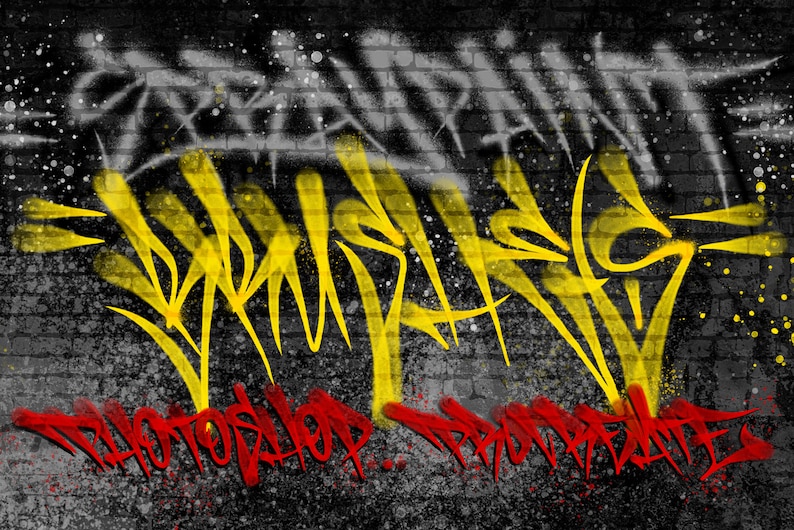 100 Real Spray Paint Brushes for & Procreate Etsy