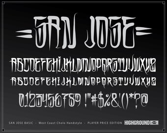 San Jose Basic Graffiti Font