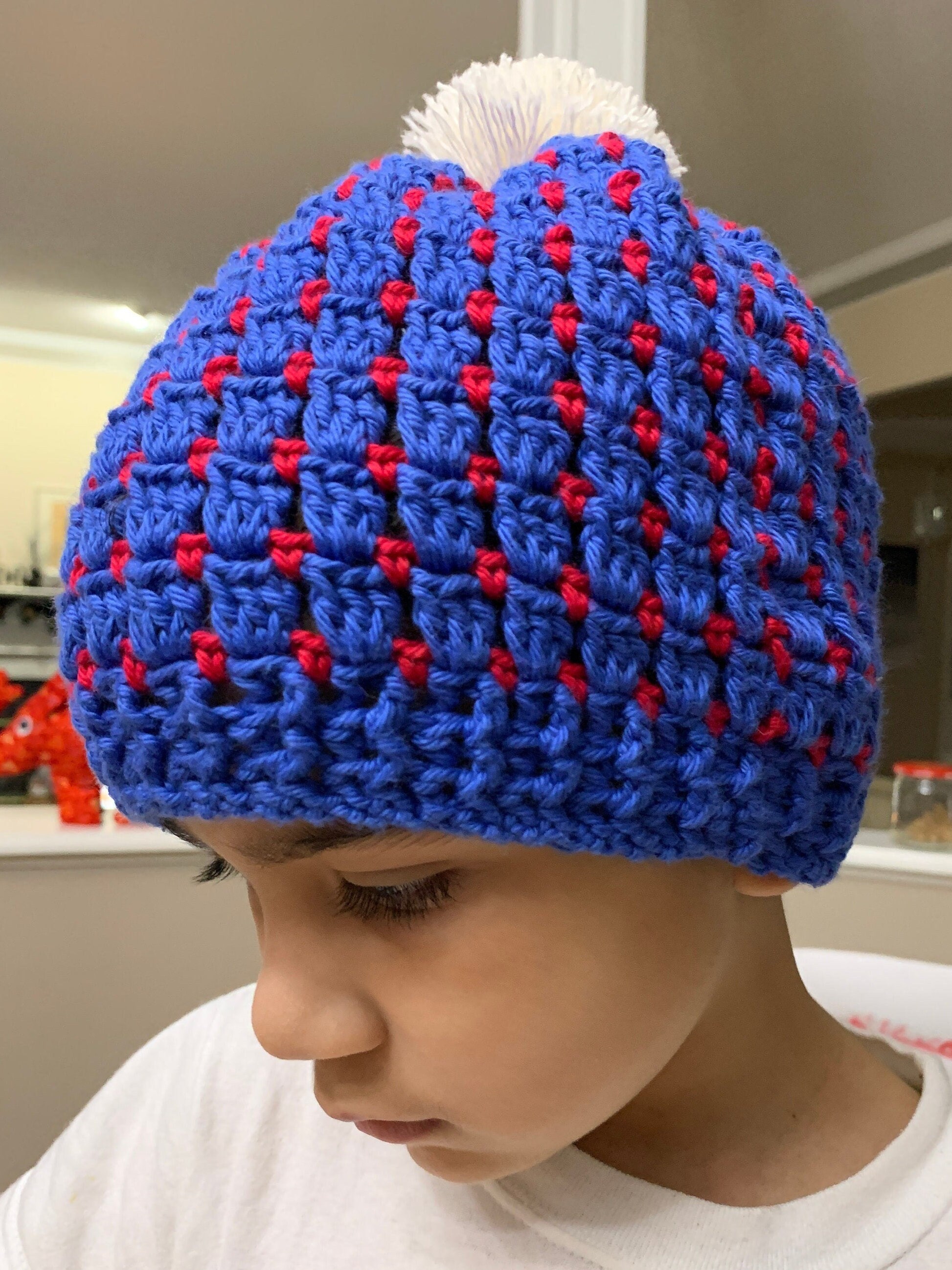 MARVEL Inspired Handmade Crochet Beanie 