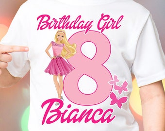 barbie birthday shirt