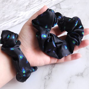 Insect Hair Tie, Black Scrunchies for Hair, Bug Beetle Accessories, Insect Gifts for Sister, Animal Scrunchie Gift for Bug Lover