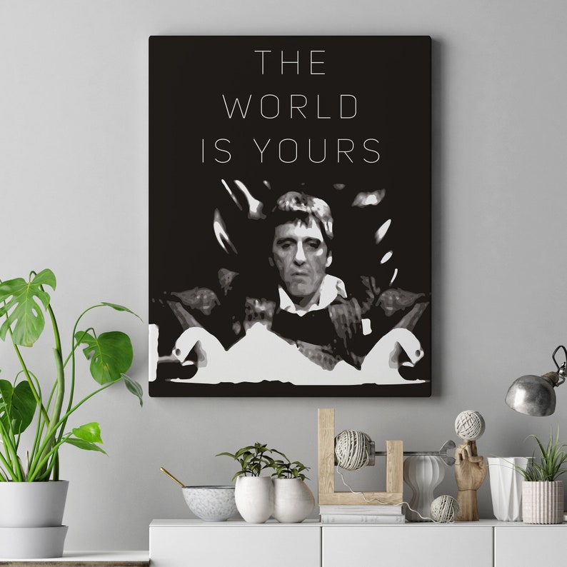 Frases De Tony Montana El Mundo Es Mio