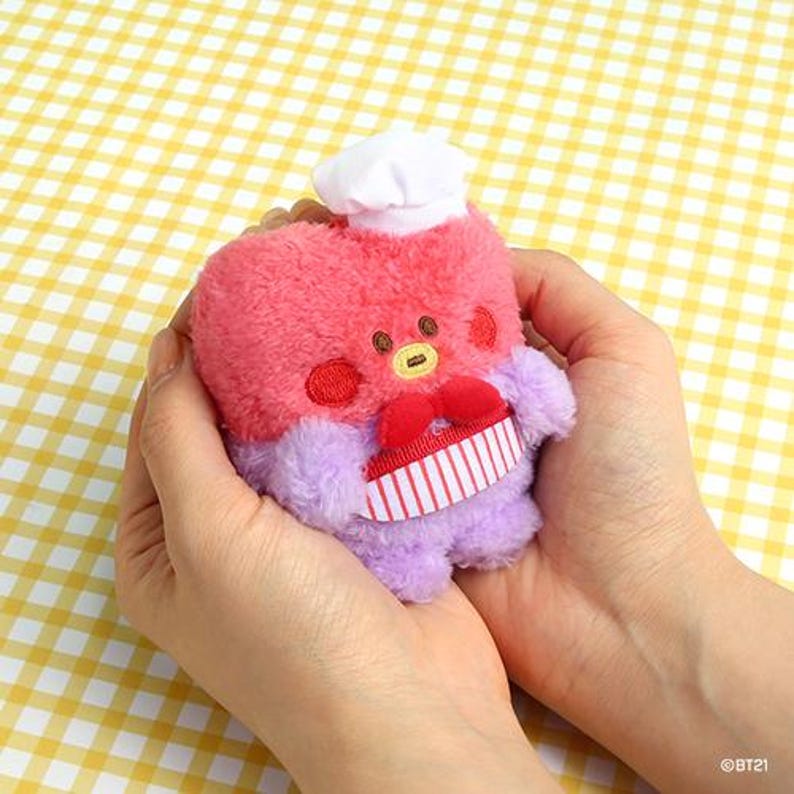 BT21 COOK PLUSH KEYRING [minini] Korea Seoul - Etsy