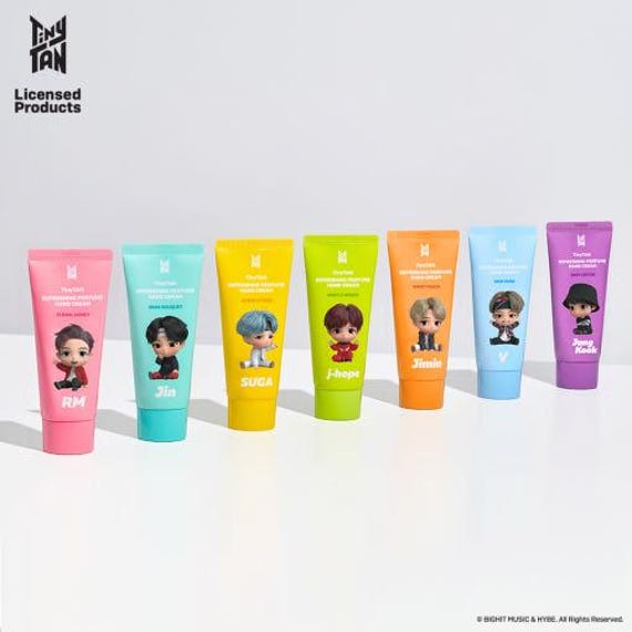 BTS ソウル ロッテ ファンミーティング 直筆サイン＆トートバッグ SET BTS Official Tiny Tan Hand Cream Korea Seoul - Etsy