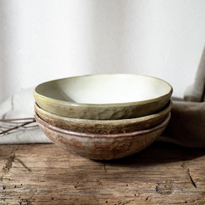 Handmade Ceramic Wabi Sabi Bowl