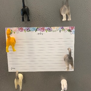 6 Cute & Funny Decorative Handmade Kitten Photo Magnets for Fridge, Gifts For Cat Lovers, Funny Cat Magnets, Cat Butt Fridge Magnets