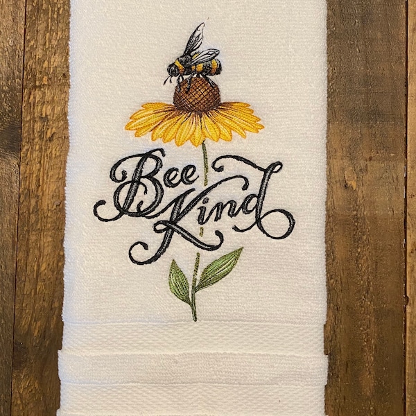 Bee Towel Etsy