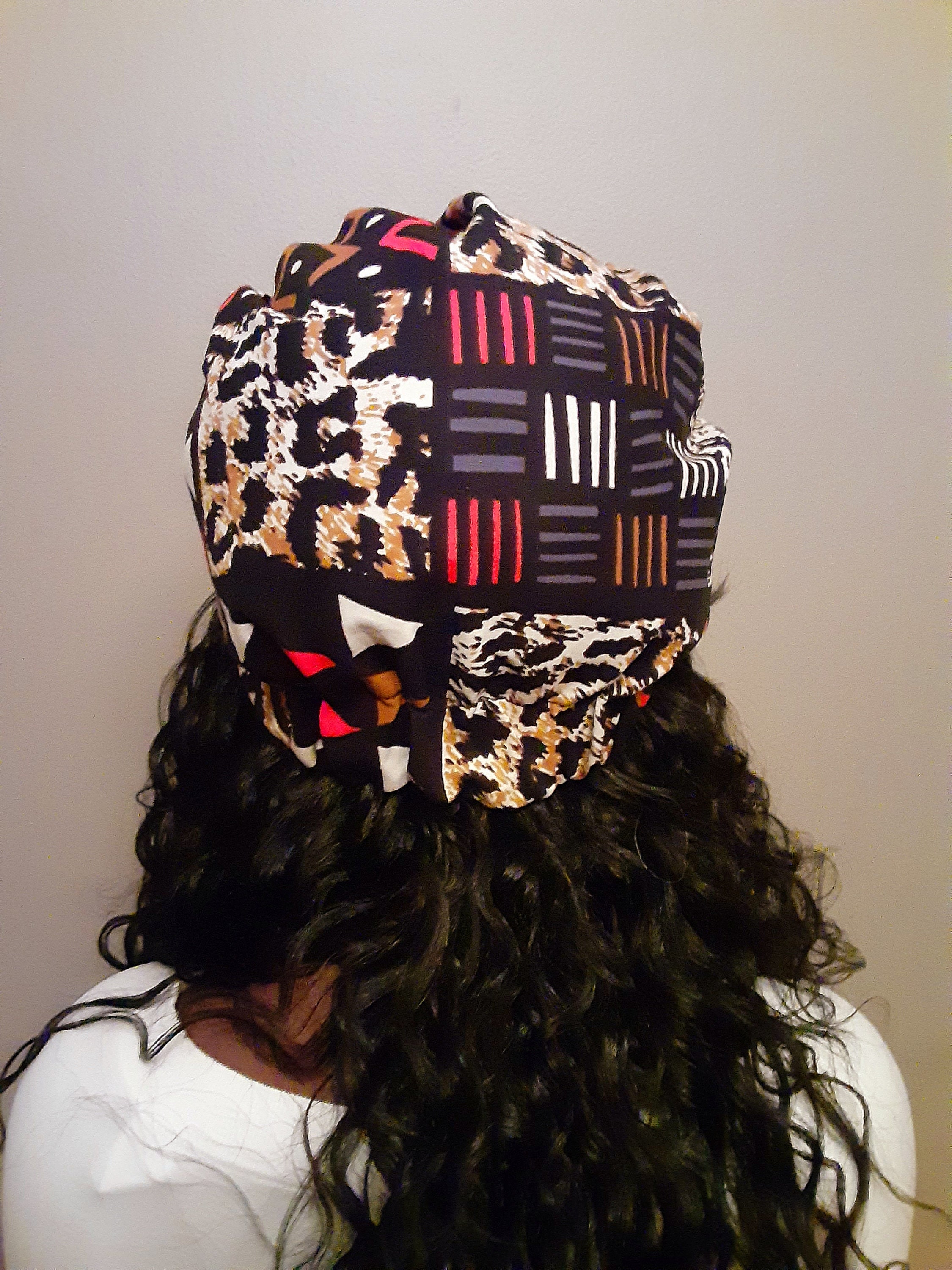 Satin Lined Head Wrap Pretied Turban Pretied Head Wrap Etsy