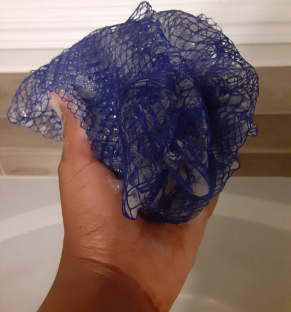 African Net Sponge Sapo Sponge Ghana Sponge Bath Shower Etsy