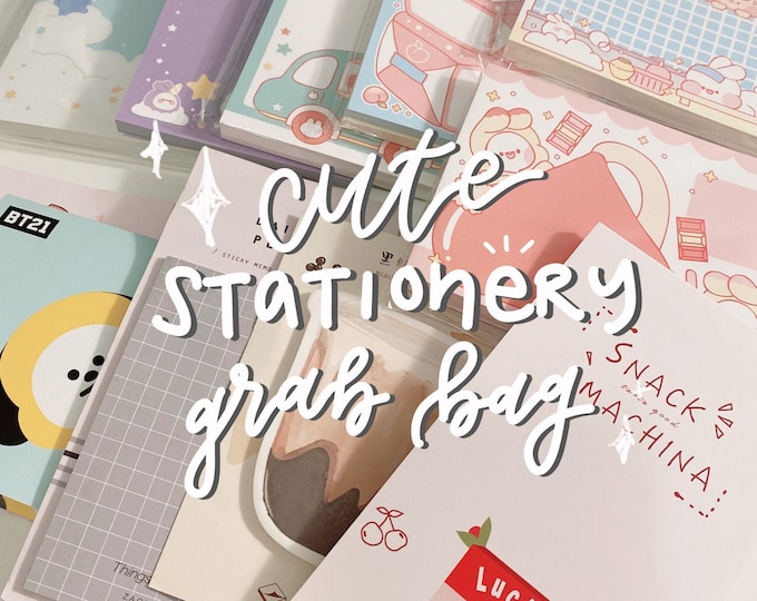 Cute Korean/Japanese Stationery Grab Bag