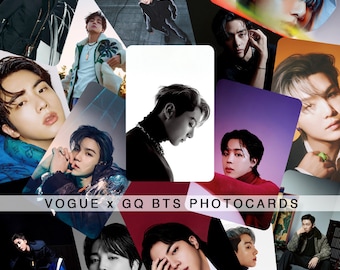 BTS Holographic GQ x Vogue Photocards [SET of 3]