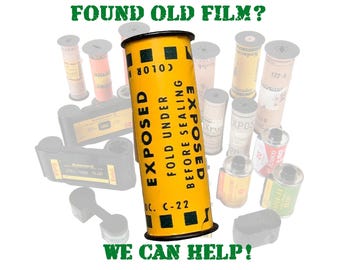 Found Film / Expired Film Developing - All types and sizes