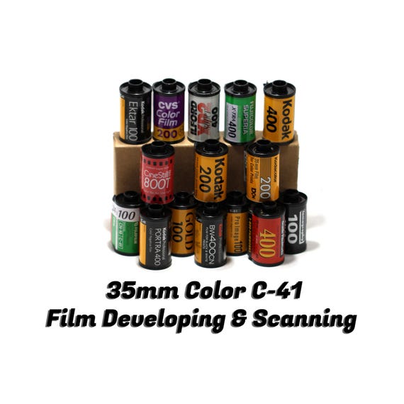 35mm Color Film developing Scanning, eMail, and Negs Returned