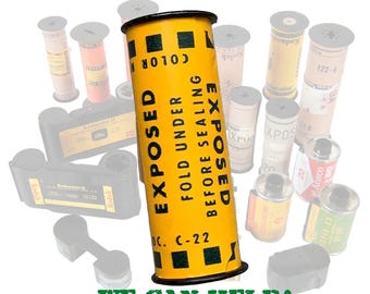 Found Film / Expired Film Developing - All types and sizes