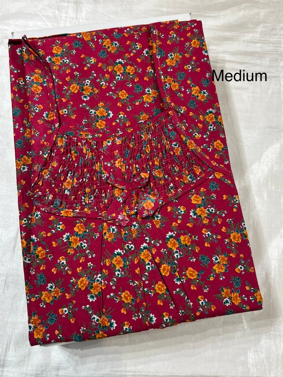 Printed nighty design hotsell