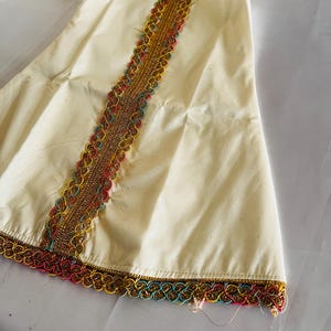 Indian Traditional  Ethinic Kids Girls Baby frock Zari Border cotton Kerala tissue Onam Visu Vishu  Kasavu Dress for new born to 3 months