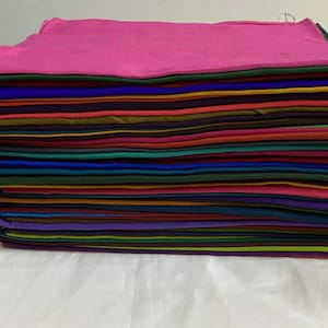 Indian Plain Cotton Blouse Pooja/wedding Return Gift Fabric Craft Costume Cosplay