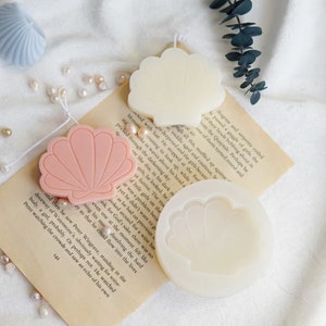 Geometric Shell Silicone Mold for Candles, Resin, and Sculptures - New Design
